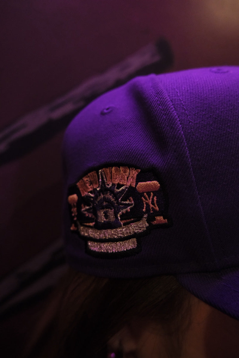 NEW ERA - NEW YORK YANKEES CO Subway Series 59FIFTY DEEP PURPLE 【71006616】