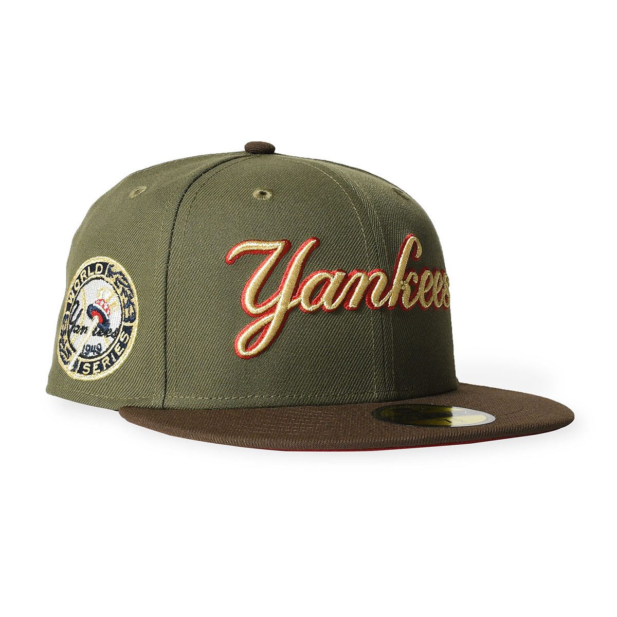 NEW ERA - NEW YORK YANKEES CO 1949 WS 59FIFTY NEW OLIVE WALNUT 【71006617】