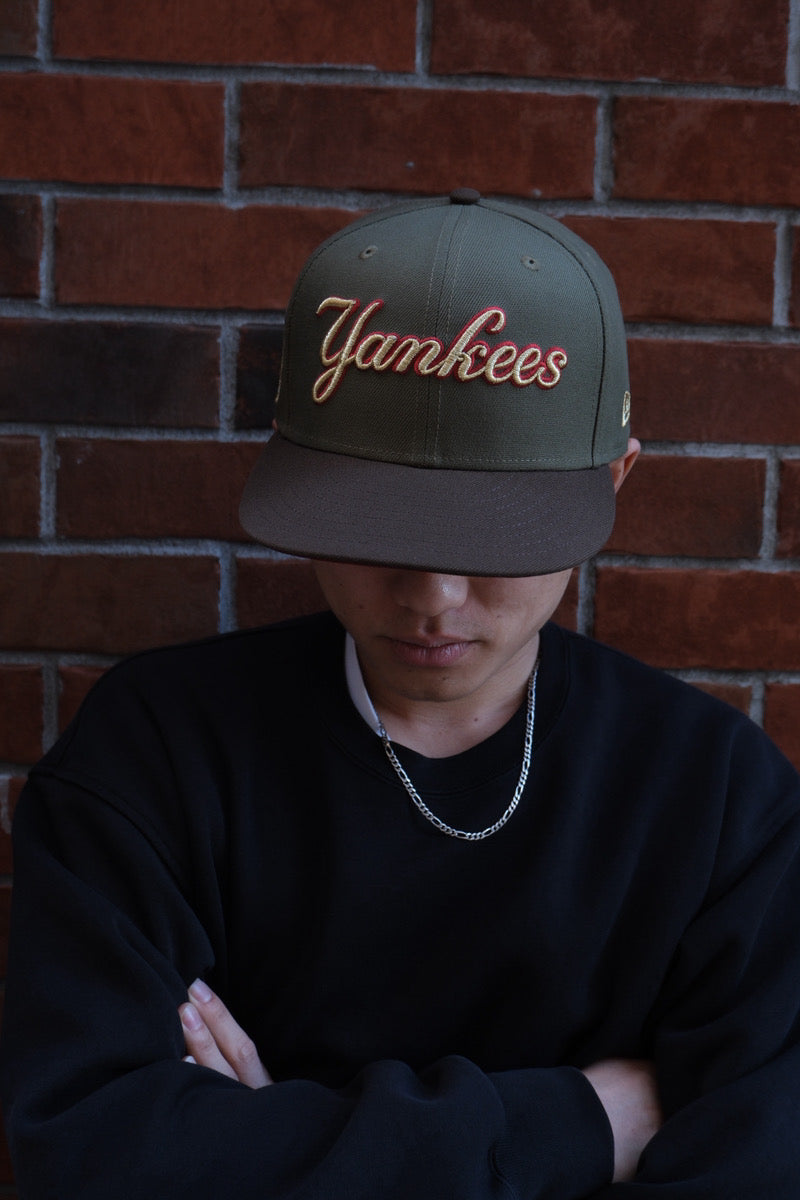 NEW ERA - NEW YORK YANKEES CO 1949 WS 59FIFTY NEW OLIVE WALNUT 【71006617】