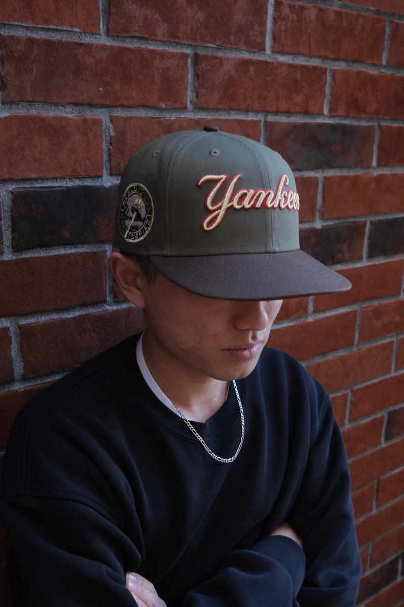 NEW ERA - NEW YORK YANKEES CO 1949 WS 59FIFTY NEW OLIVE WALNUT