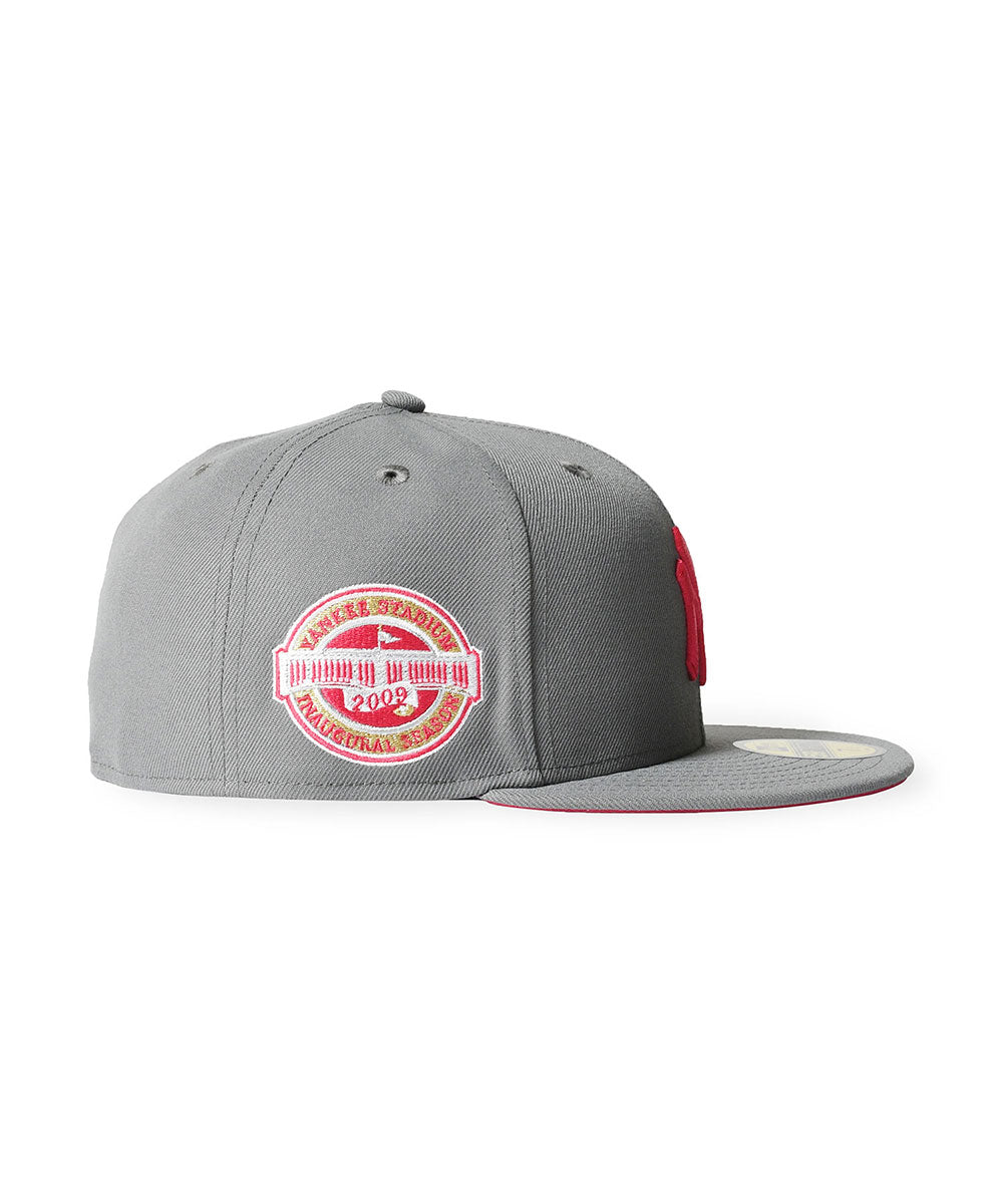 NEW ERA - NEW YORK YANKEES CO 2009 Inaugural Season 59FIFTY STORM GRAY 【71006618】