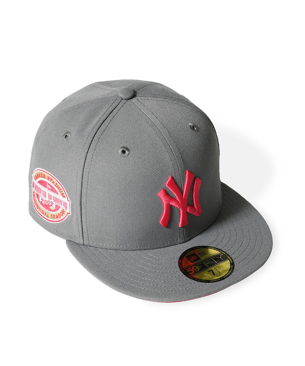 NEW ERA - NEW YORK YANKEES CO 2009 Inaugural Season 59FIFTY STORM GRAY 【71006618】