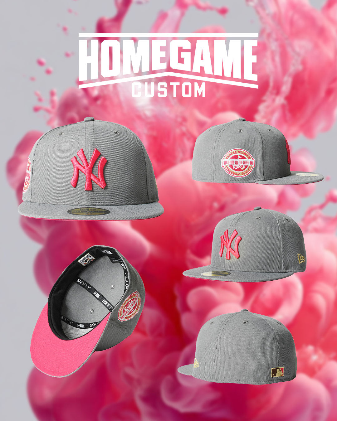 NEW ERA - NEW YORK YANKEES CO 2009 Inaugural Season 59FIFTY STORM