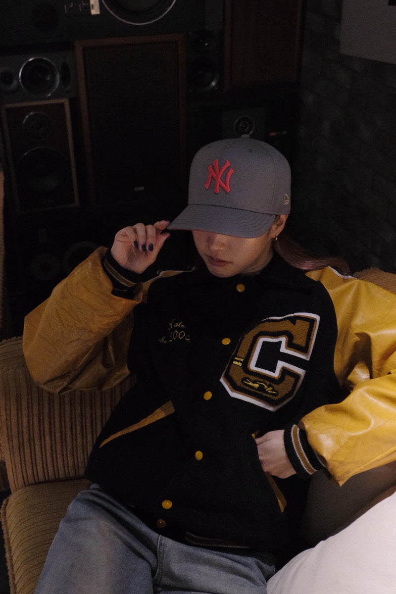 NEW ERA - NEW YORK YANKEES CO 2009 Inaugural Season 59FIFTY STORM GRAY 【71006618】