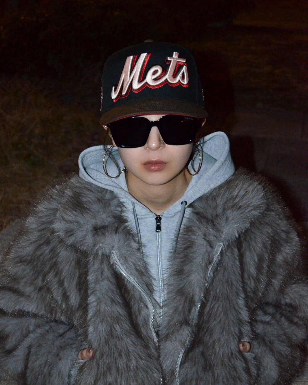 NEW ERA - NEW YORK METS CO 50TH ANNIV 59FIFTY BLACK/WALNUT 【71006620】