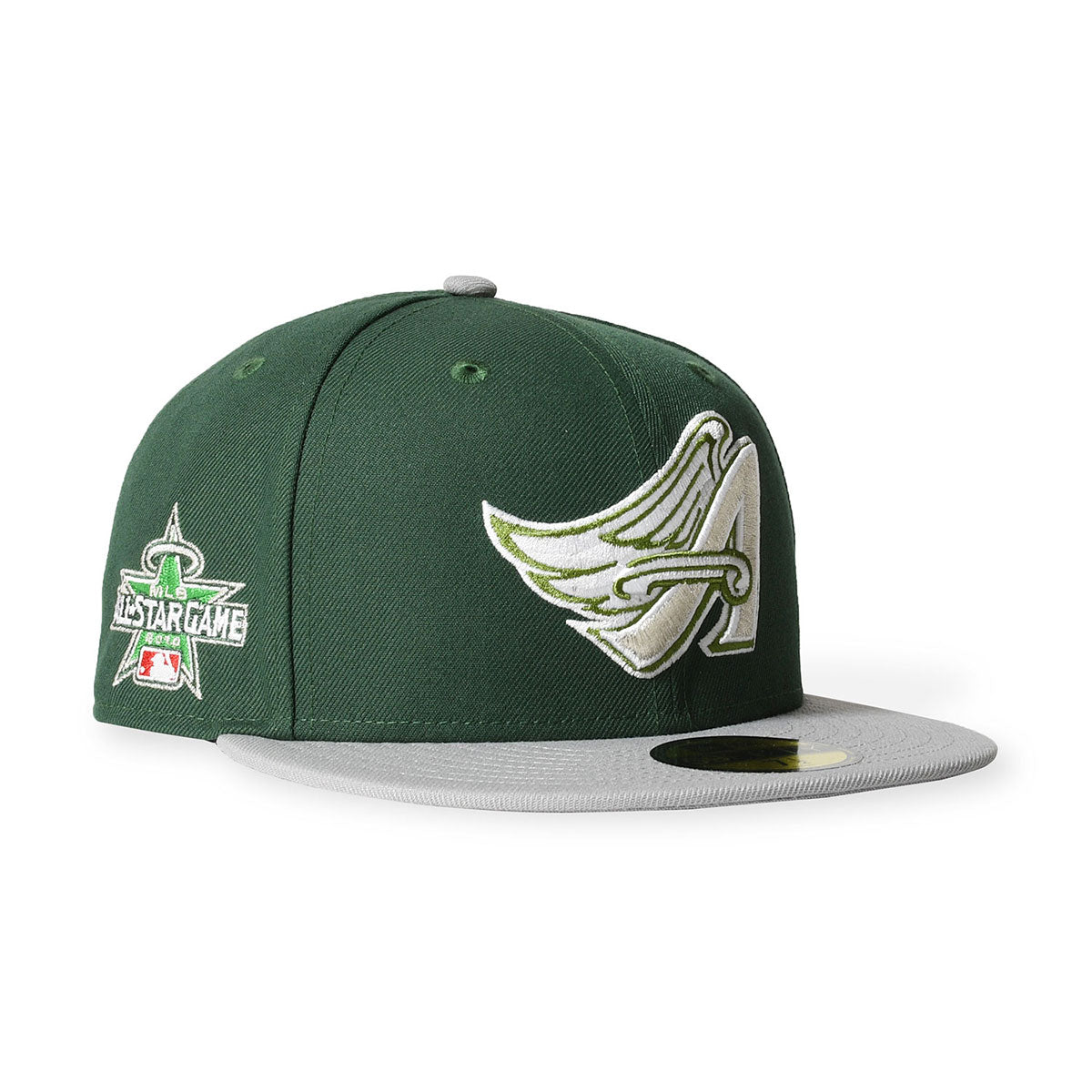 NEW ERA - ANAHEIM ANGELS CO All Star Game 2010 59FIFTY CILANTRO GREEN 【71006622】