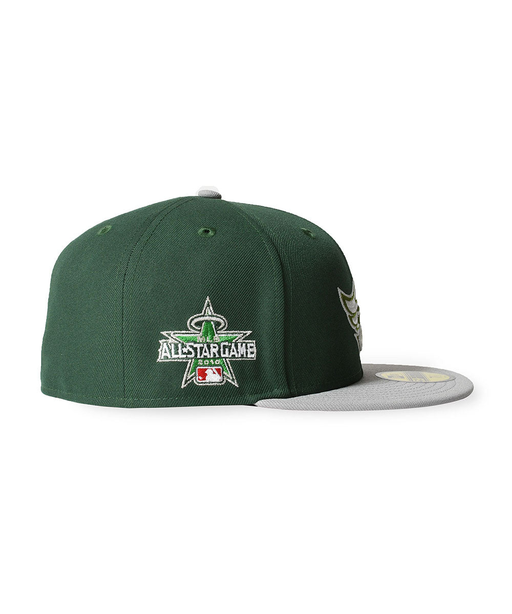 NEW ERA - ANAHEIM ANGELS CO All Star Game 2010 59FIFTY CILANTRO GREEN 【71006622】