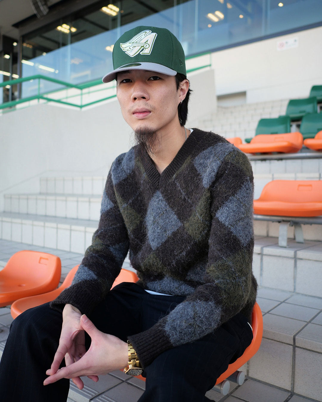 NEW ERA - ANAHEIM ANGELS CO All Star Game 2010 59FIFTY CILANTRO GREEN 【71006622】