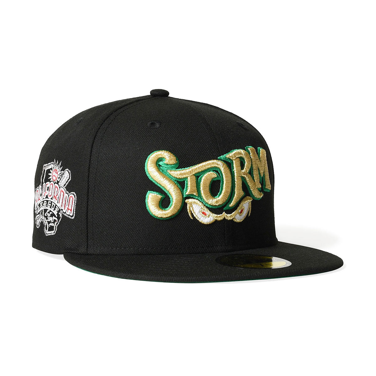 NEW ERA - LAKE ELSINORE STORM CO CALIFORNIA LEAGUE 59FIFTY BLACK 【71006624】