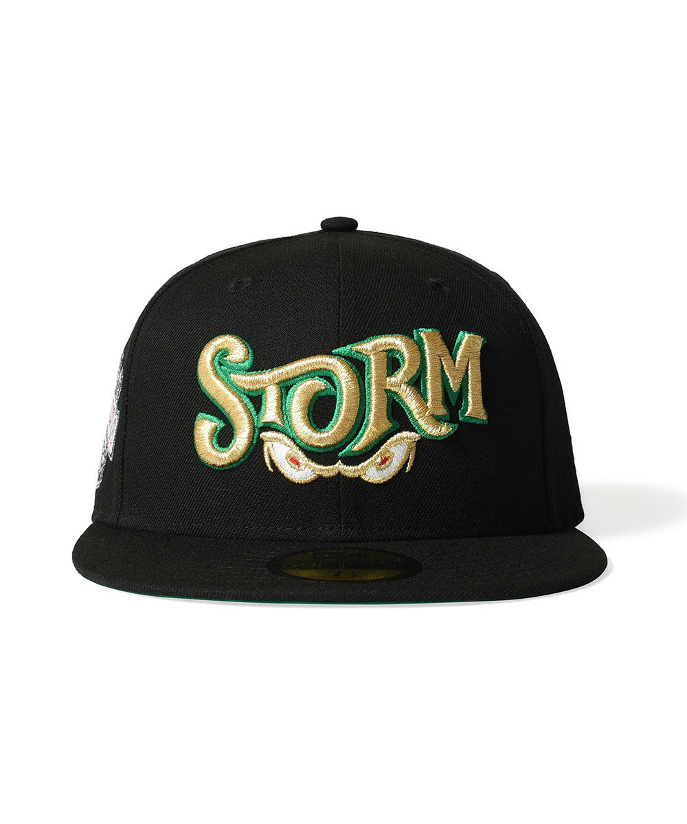 NEW ERA - LAKE ELSINORE STORM CO CALIFORNIA LEAGUE 59FIFTY BLACK 【71006624】