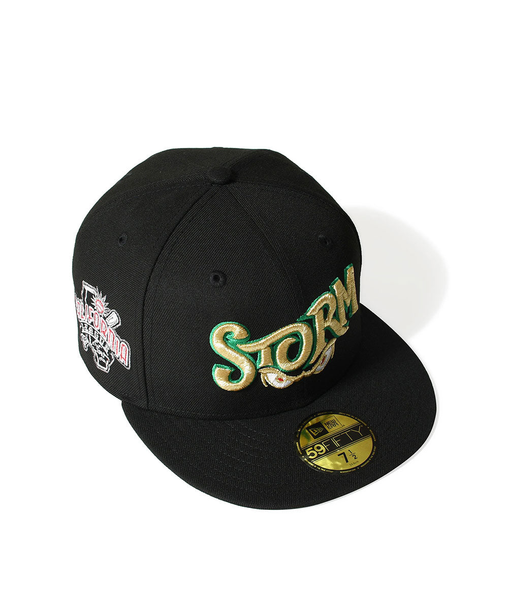 NEW ERA - LAKE ELSINORE STORM CO CALIFORNIA LEAGUE 59FIFTY BLACK 【71006624】