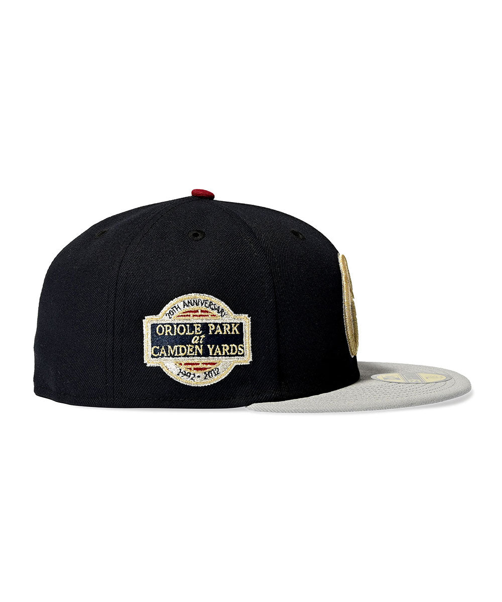 【2/28 20時発売】NEW ERA - Baltimore Orioles 20th Anniversary 59FIFTY NAVY/GRAY【71021923】
