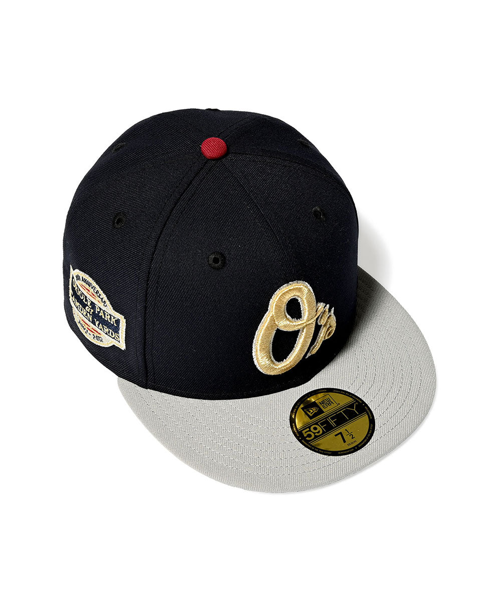 【2/28 20時発売】NEW ERA - Baltimore Orioles 20th Anniversary 59FIFTY NAVY/GRAY【71021923】