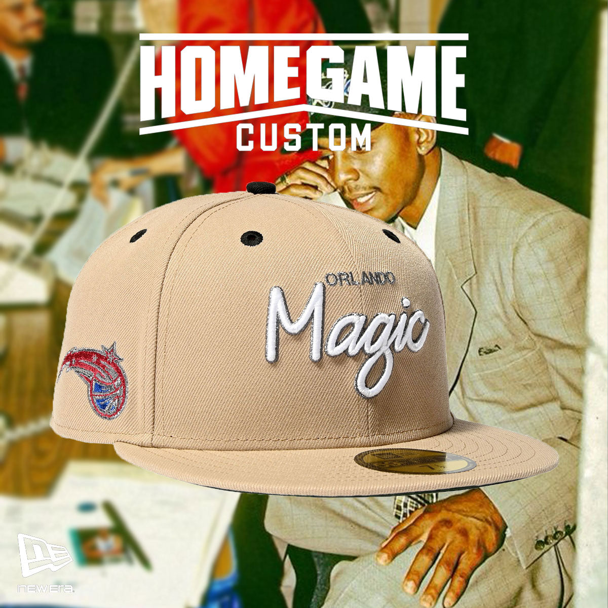 NEW ERA - ORLANDO MAGIC CO CITY SERIES 59FIFTY CAMEL 【71021924】