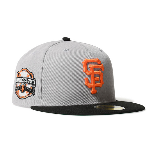 NEW ERA - SAN FRANCISCO GIANTS CO INAUGURAL 2000 59FIFTY GRAY/BLK【71023869】
