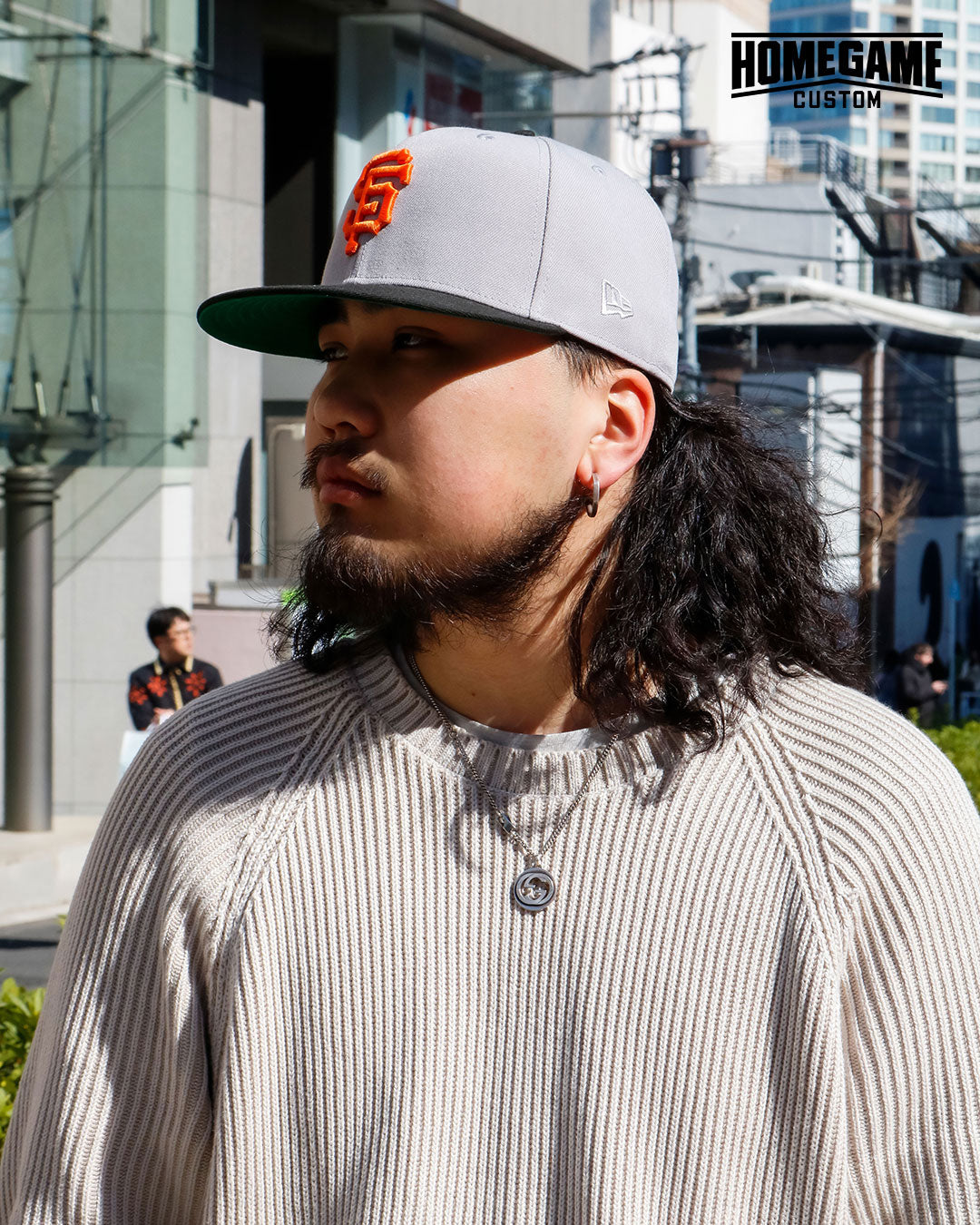 NEW ERA - SAN FRANCISCO GIANTS CO INAUGURAL 2000 59FIFTY GRAY/BLK【71023869】