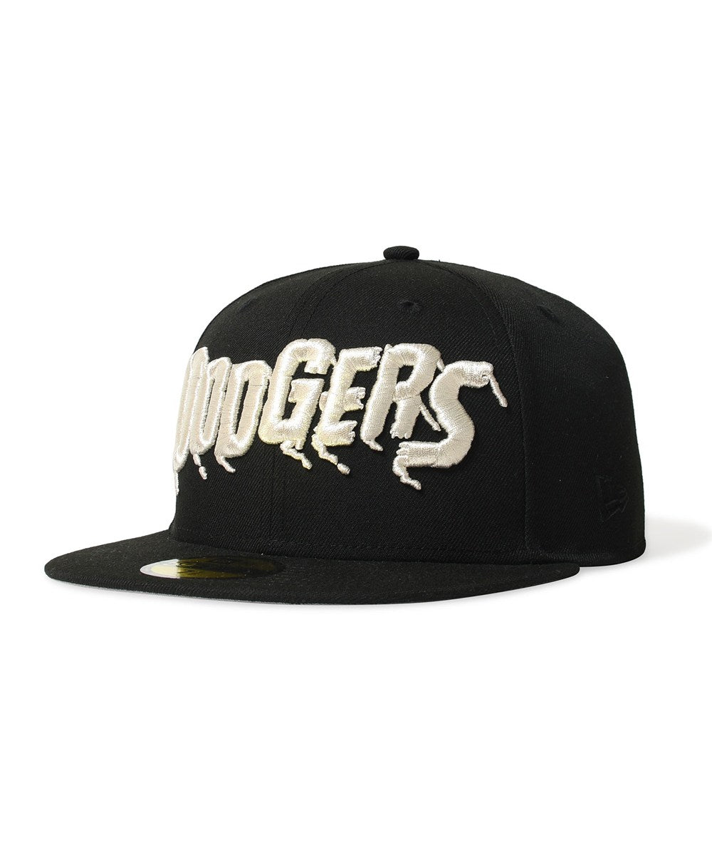 NEW ERA - LOS ANGELES DODGERS CO THE DODGERS 59FIFTY BLACK 【71023871】