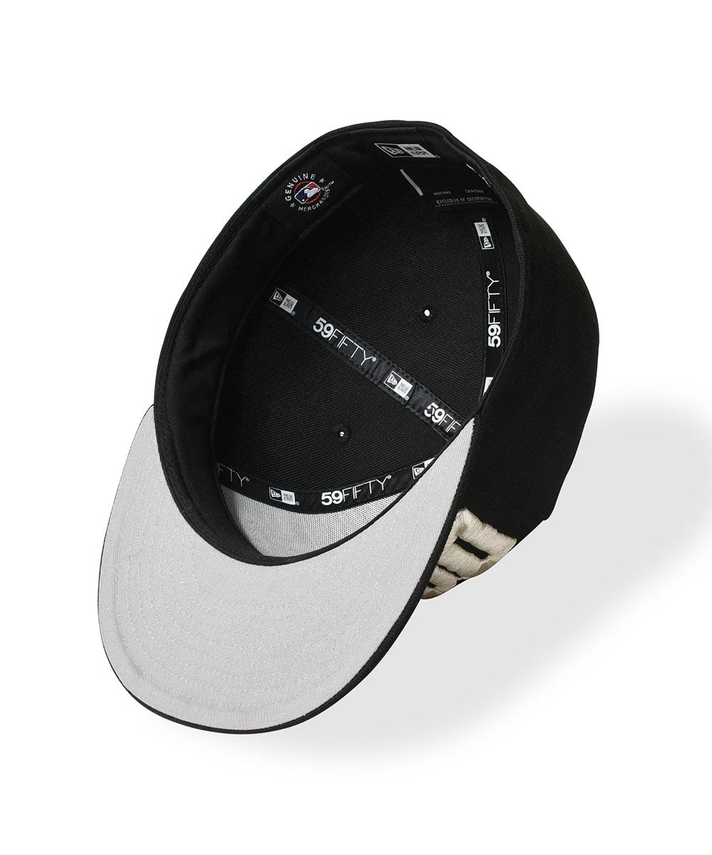 NEW ERA - LOS ANGELES DODGERS CO THE DODGERS 59FIFTY BLACK 【71023871】