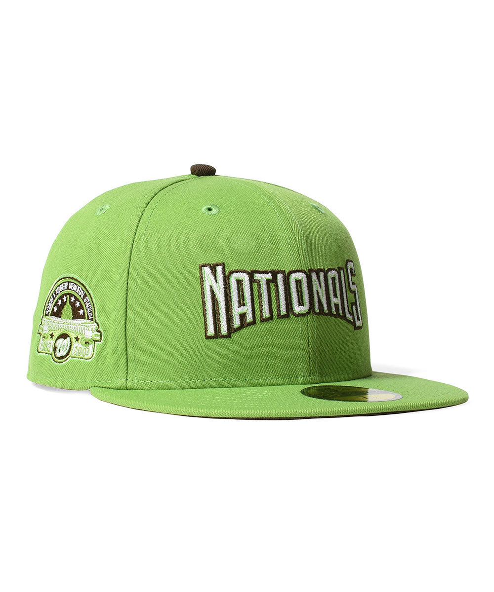 NEW ERA - WASHINGTON NATIONALS CO R.F.KENNEDY STADIUM 59FIFTY SOUND GREEN 【71023880】