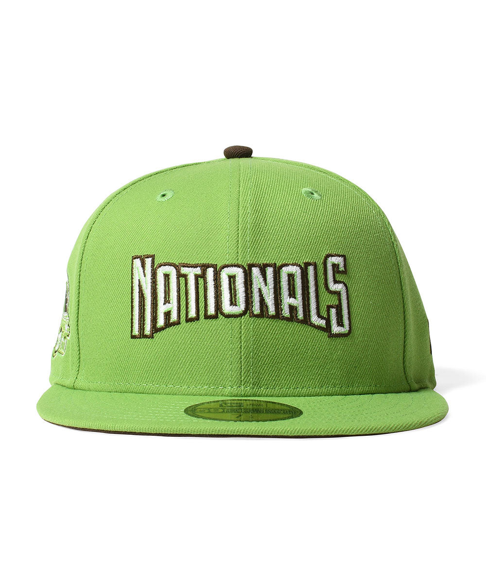 NEW ERA - WASHINGTON NATIONALS CO R.F.KENNEDY STADIUM 59FIFTY SOUND GREEN 【71023880】