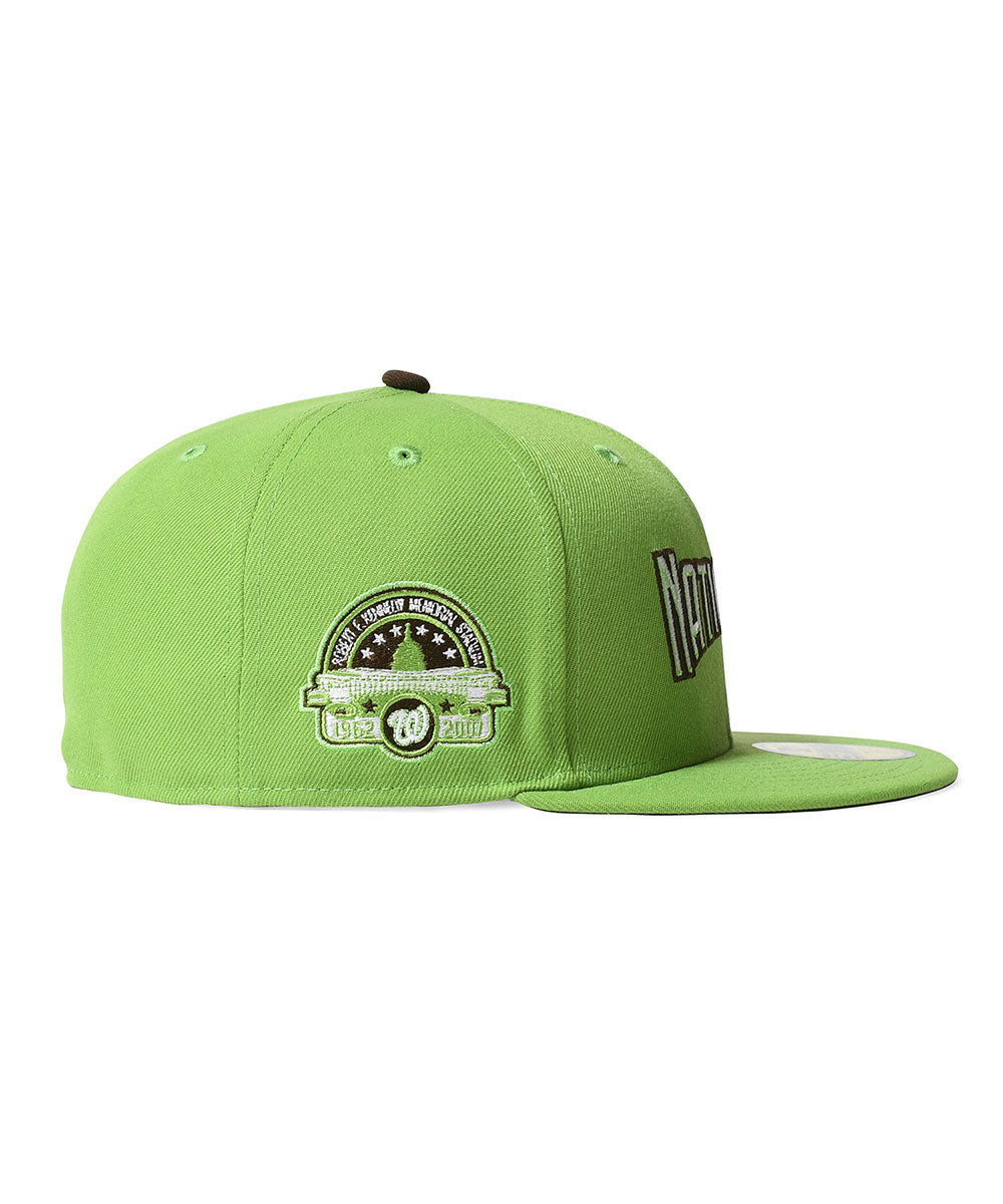 NEW ERA - WASHINGTON NATIONALS CO R.F.KENNEDY STADIUM 59FIFTY SOUND GREEN 【71023880】