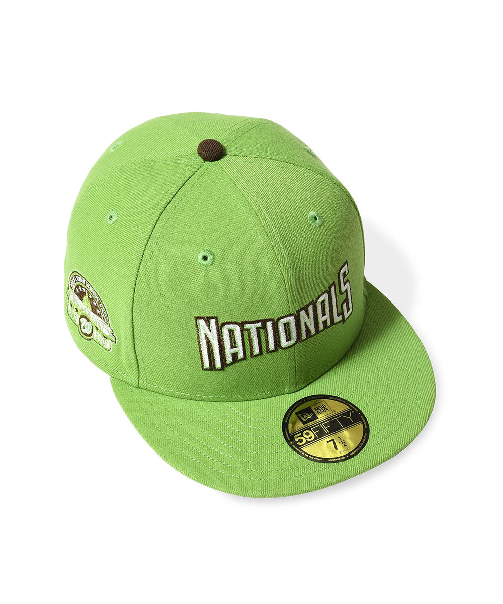 NEW ERA - WASHINGTON NATIONALS CO R.F.KENNEDY STADIUM 59FIFTY SOUND GREEN 【71023880】