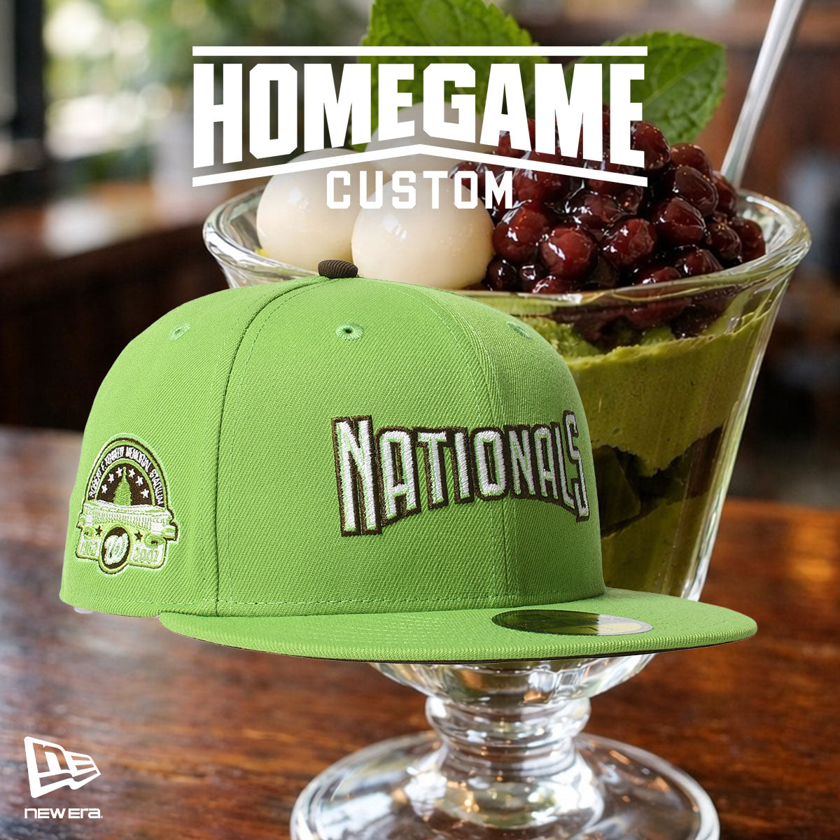 NEW ERA - WASHINGTON NATIONALS CO R.F.KENNEDY STADIUM 59FIFTY SOUND GREEN 【71023880】