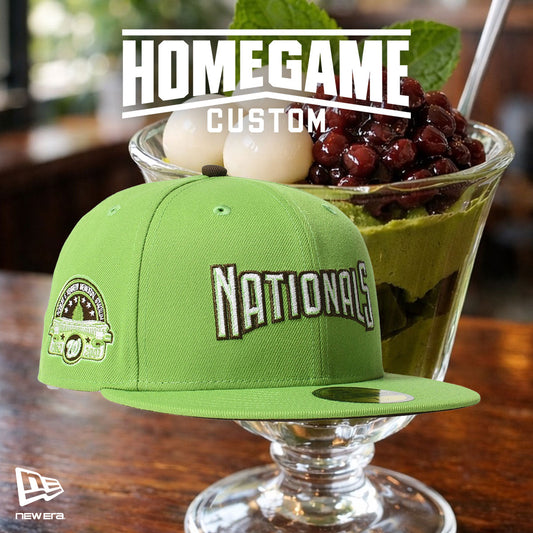 NEW ERA - WASHINGTON NATIONALS CO R.F.KENNEDY STADIUM 59FIFTY SOUND GREEN 【71023880】