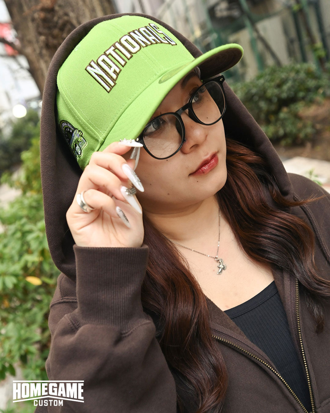 NEW ERA - WASHINGTON NATIONALS CO R.F.KENNEDY STADIUM 59FIFTY SOUND GREEN 【71023880】