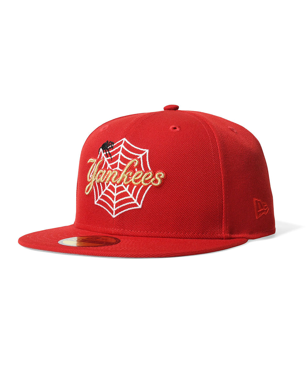 NEW ERA - NEW YORK YANKEES CO 1999 WS HALLOWEEN LOGO 59FIFTY SCRLET 【71023884】