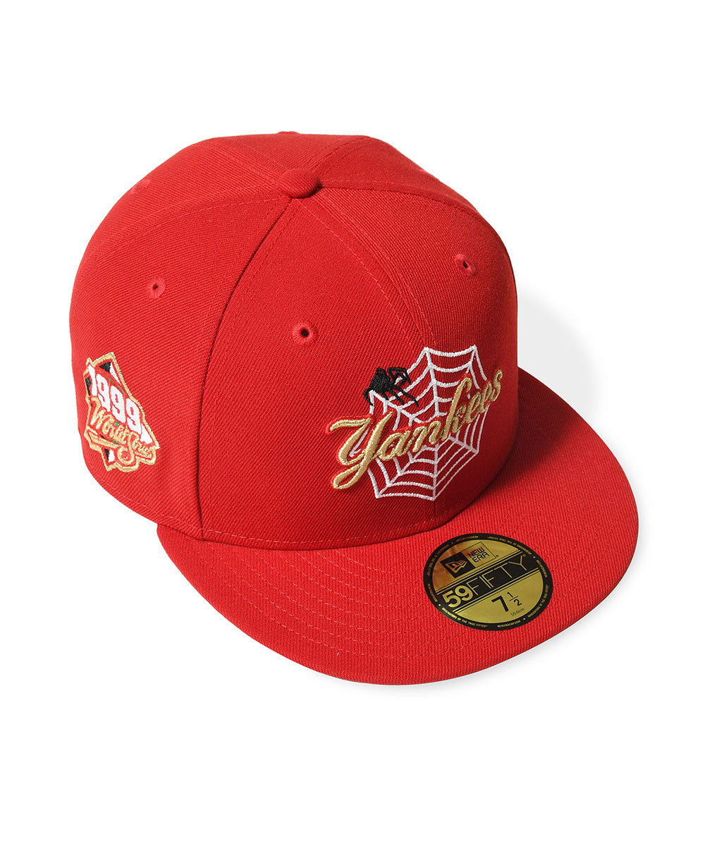 NEW ERA - NEW YORK YANKEES CO 1999 WS HALLOWEEN LOGO 59FIFTY SCRLET 【71023884】