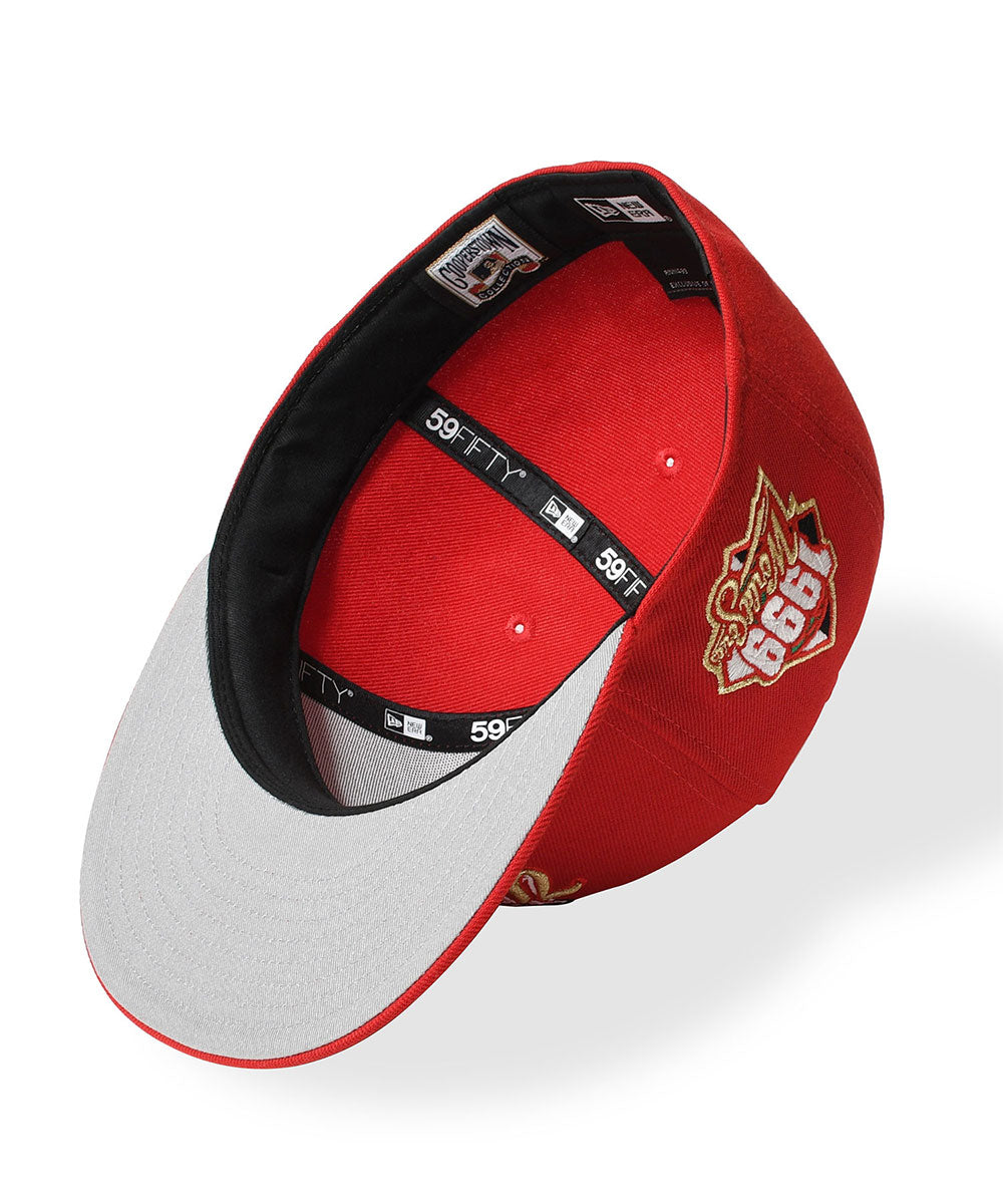 NEW ERA - NEW YORK YANKEES CO 1999 WS HALLOWEEN LOGO 59FIFTY SCRLET 【71023884】