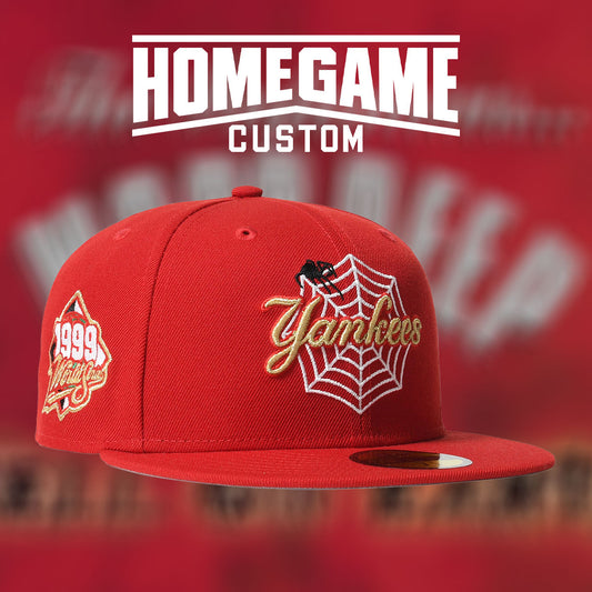 NEW ERA - NEW YORK YANKEES CO 1999 WS HALLOWEEN LOGO 59FIFTY SCRLET 【71023884】