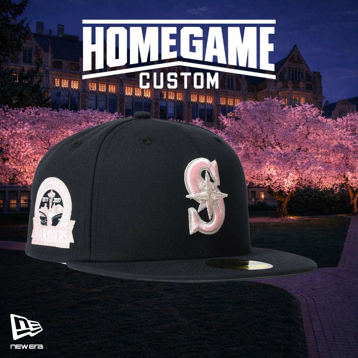 NEW ERA - SEATTLE MARINERS CO 30TH ANNIV 59FIFTY NAVY 【71023886】