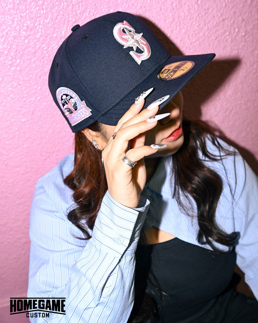 NEW ERA - SEATTLE MARINERS CO 30TH ANNIV 59FIFTY NAVY 【71023886】