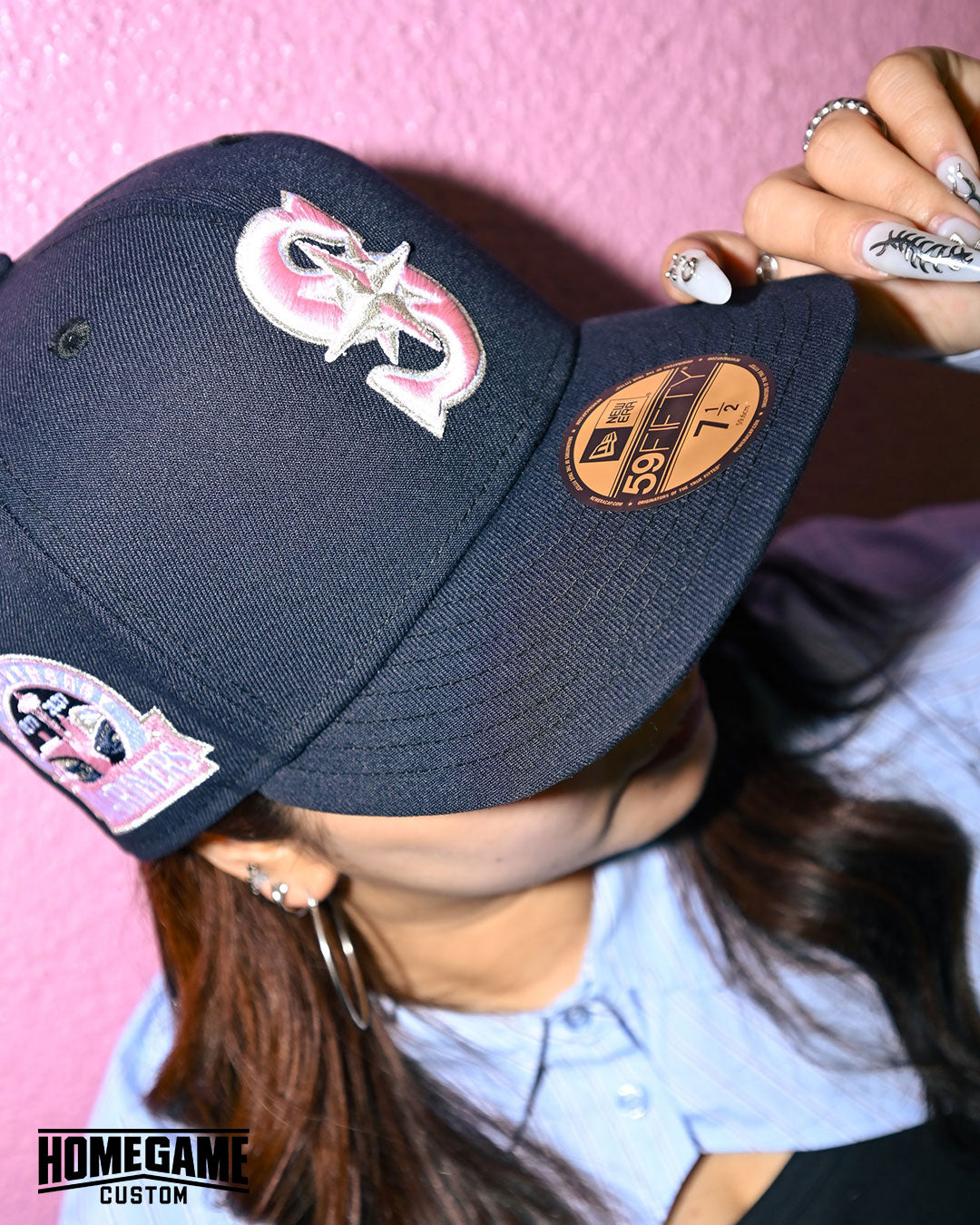 NEW ERA - SEATTLE MARINERS CO 30TH ANNIV 59FIFTY NAVY 【71023886