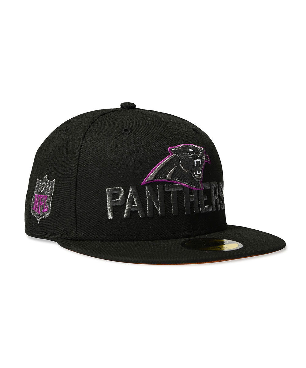 NEW ERA - Carolina Panthers CO NFL SHIELD 59FIFTY BLACK 【71024204】