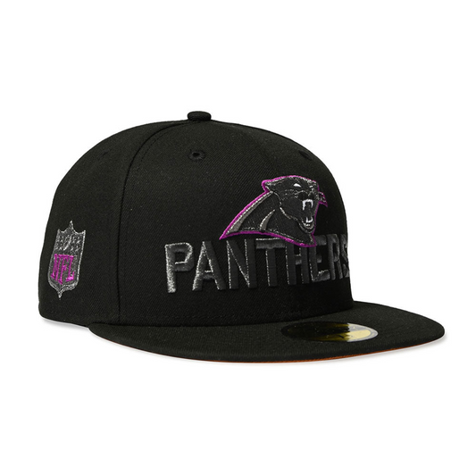 NEW ERA - Carolina Panthers CO NFL SHIELD 59FIFTY BLACK 【71024204】