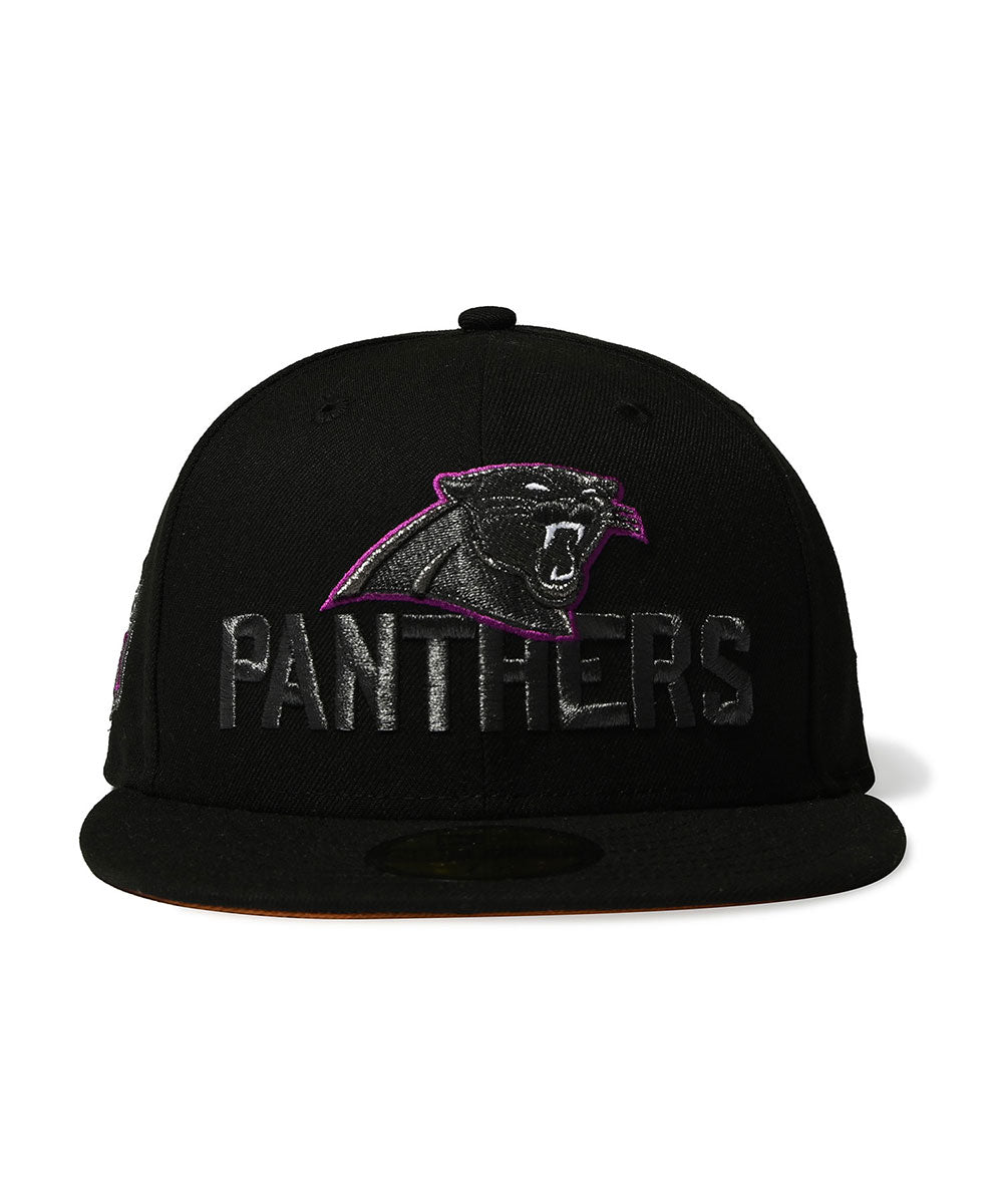 NEW ERA - Carolina Panthers CO NFL SHIELD 59FIFTY BLACK 【71024204