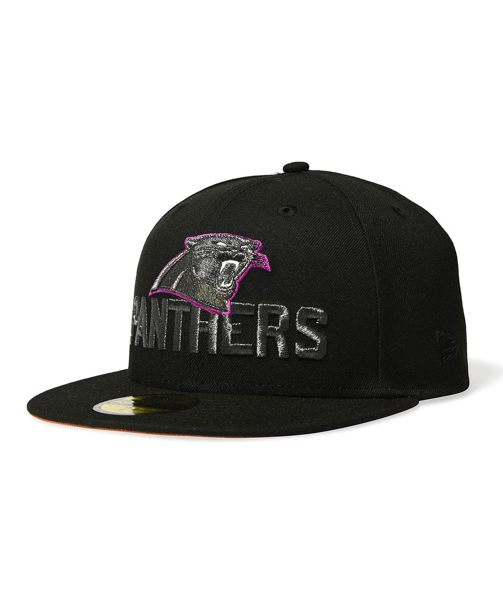 NEW ERA - Carolina Panthers CO NFL SHIELD 59FIFTY BLACK 【71024204】