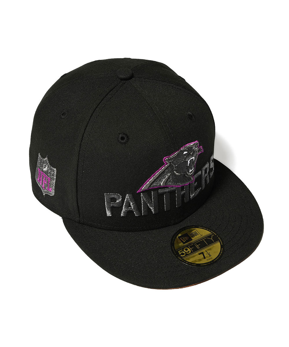 NEW ERA - Carolina Panthers CO NFL SHIELD 59FIFTY BLACK 【71024204】