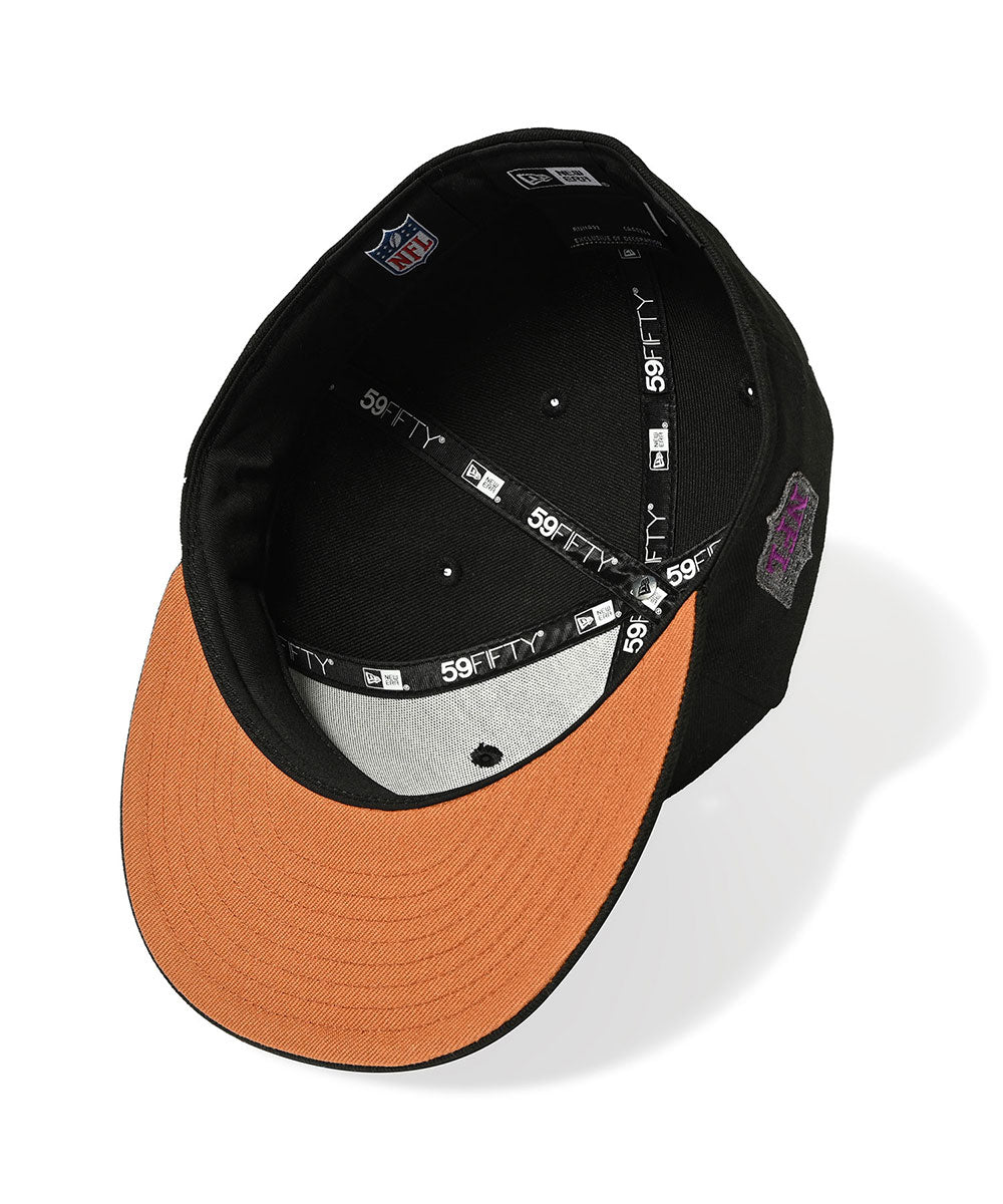 NEW ERA - Carolina Panthers CO NFL SHIELD 59FIFTY BLACK 【71024204
