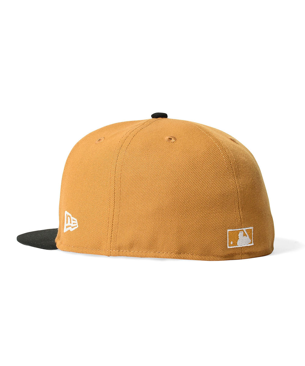 NEW ERA - ATLANTA BRAVES CO CWS 1983 COMISKEY PARK 59FIFTY PANAMA TAN/BLACK 【71024205】