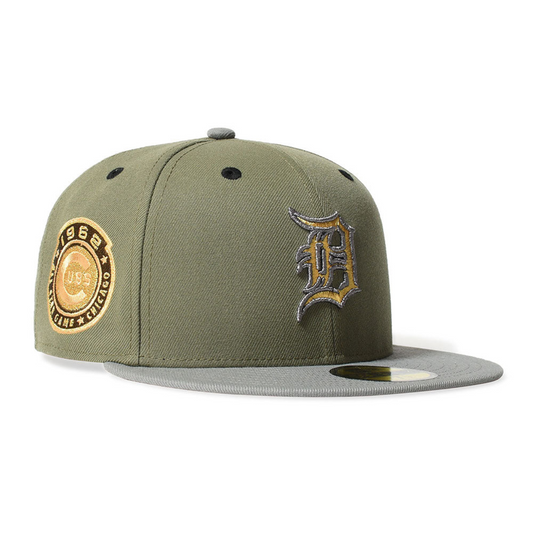 NEW ERA - DETROIT TIGERS CO CUBS 1962 ASG 59FIFTY GREEN BARK【71024206】