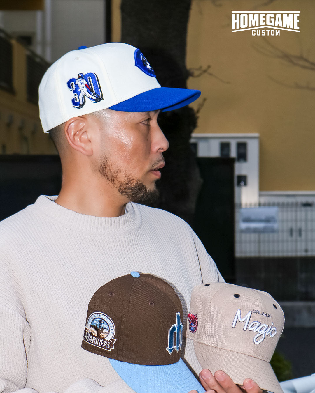 NEW ERA - CINCINNATI REDS CO KEN GRIFFEY JR 30 59FIFTY CHROME/LIGHT ROYAL 【71024207】