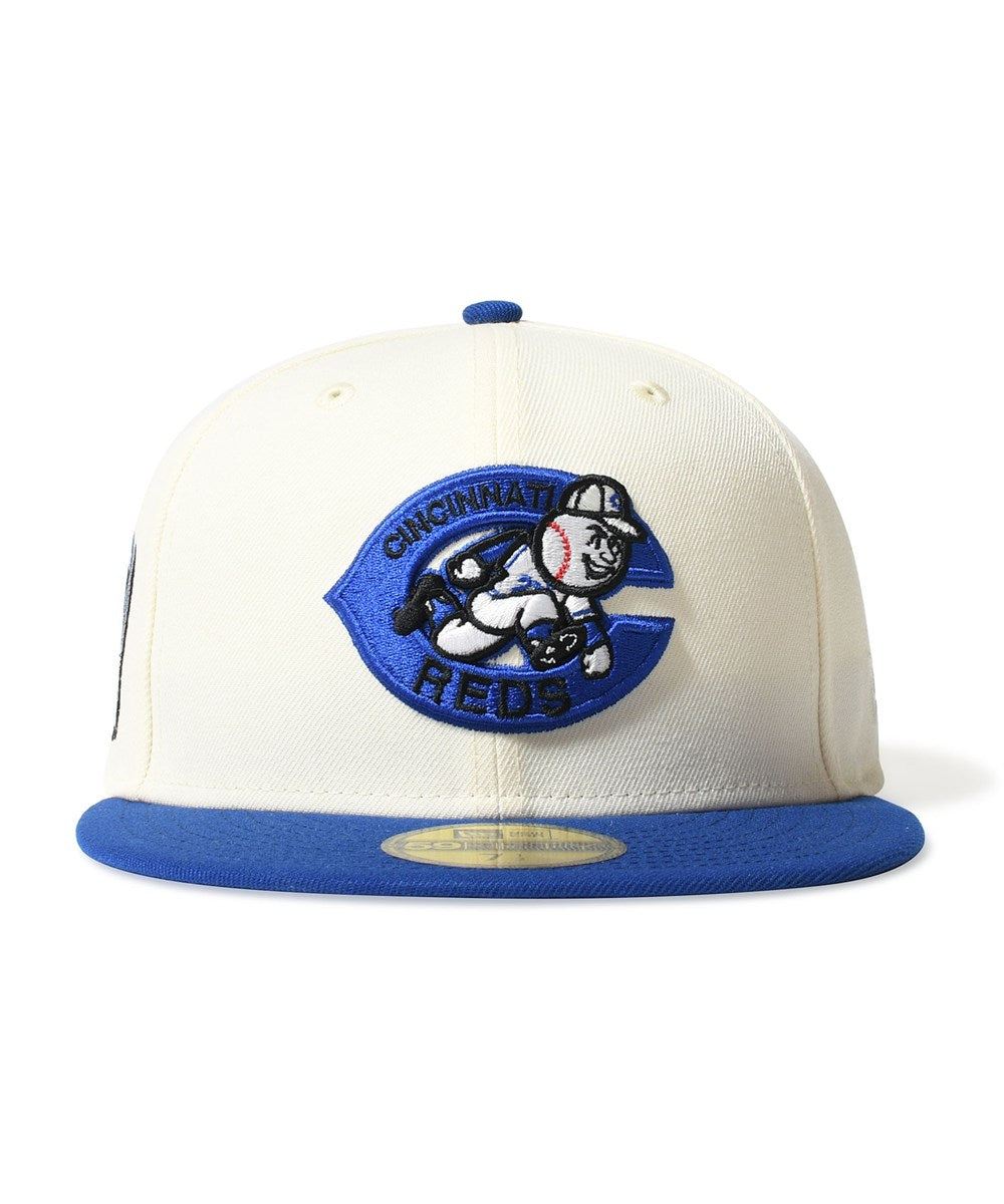 NEW ERA - CINCINNATI REDS CO KEN GRIFFEY JR 30 59FIFTY CHROME/LIGHT ROYAL 【71024207】