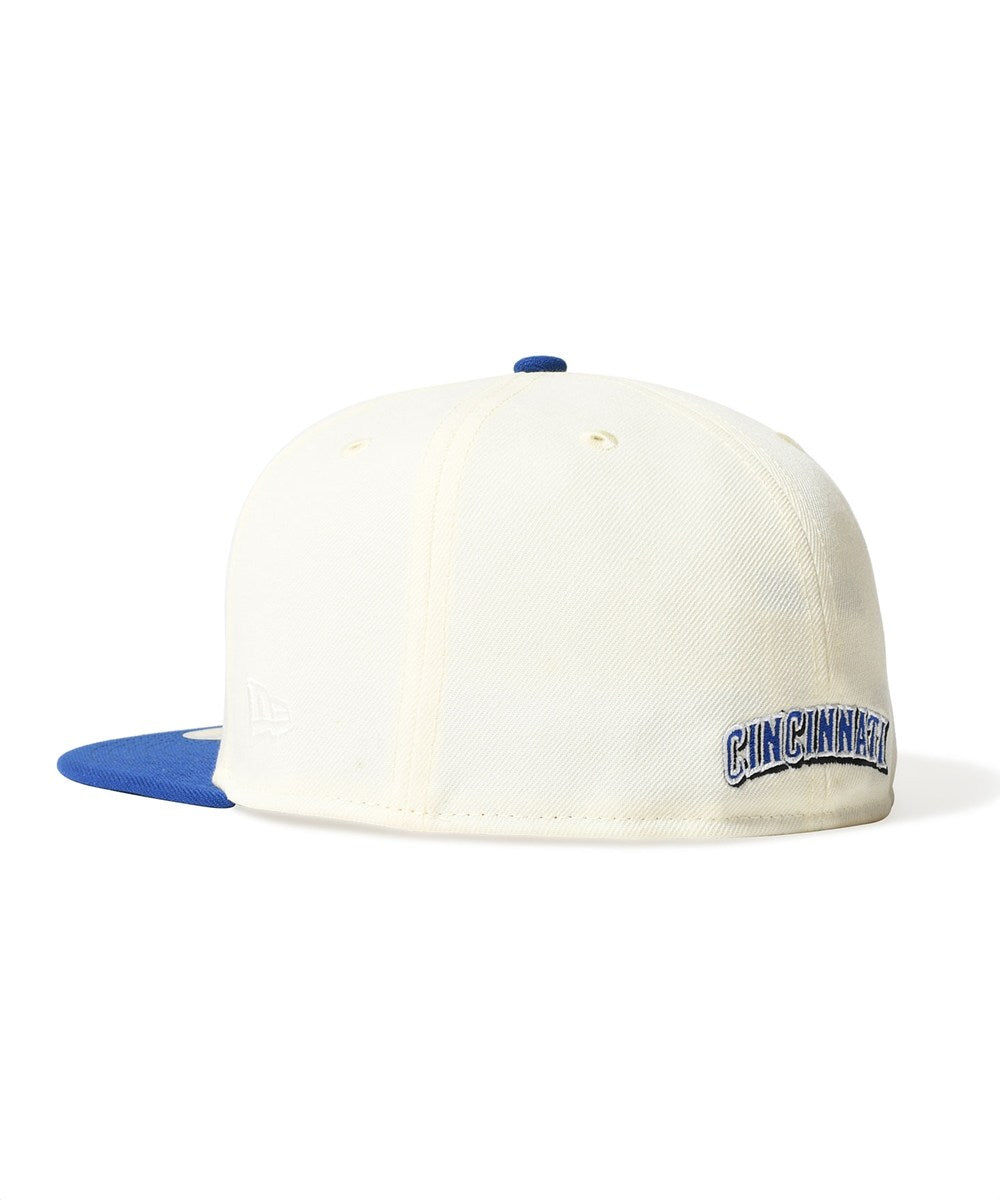 NEW ERA - CINCINNATI REDS CO KEN GRIFFEY JR 30 59FIFTY CHROME/LIGHT ROYAL 【71024207】