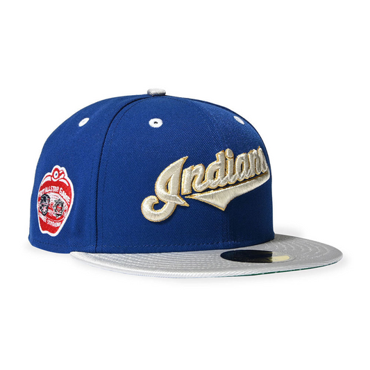 NEW ERA - CLEVELAND INDIANS CO 1977 ASG 59FIFTY LIGHT ROYAL/SILVER【71024962】