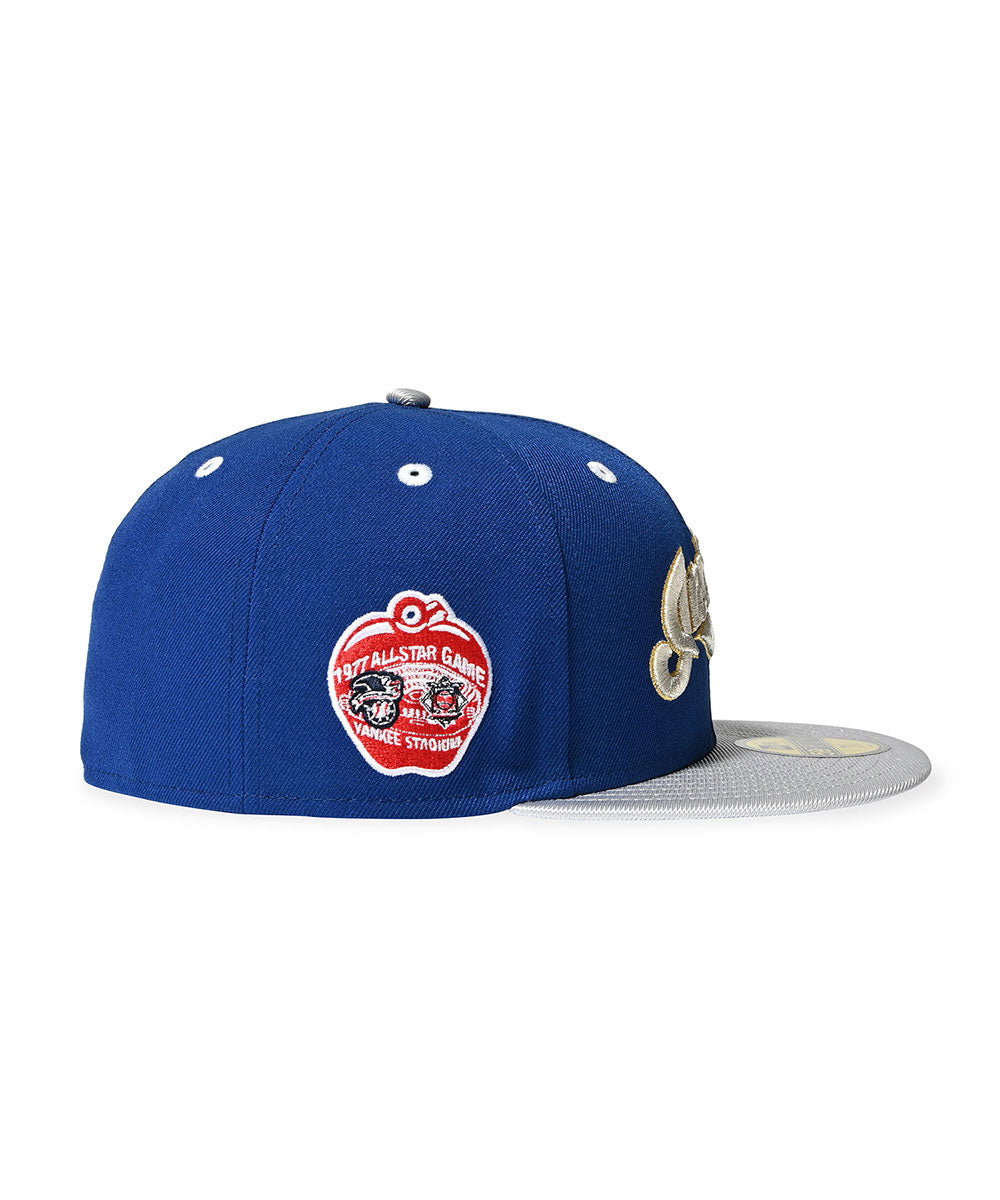NEW ERA - CLEVELAND INDIANS CO 1977 ASG 59FIFTY LIGHT ROYAL/SILVER【71024962】