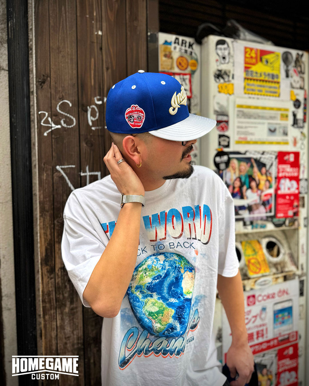 NEW ERA - CLEVELAND INDIANS CO 1977 ASG 59FIFTY LIGHT ROYAL/SILVER【71024962】